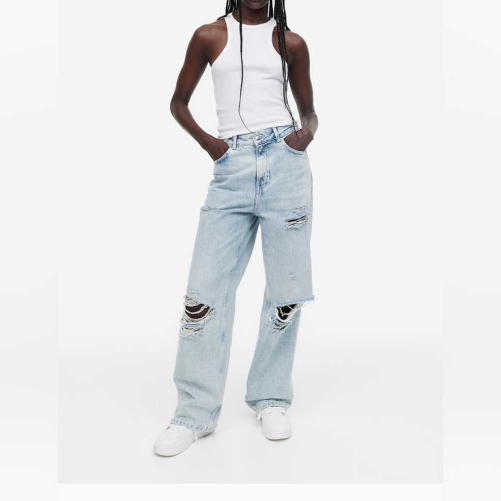H&M 90’s baggy jeans